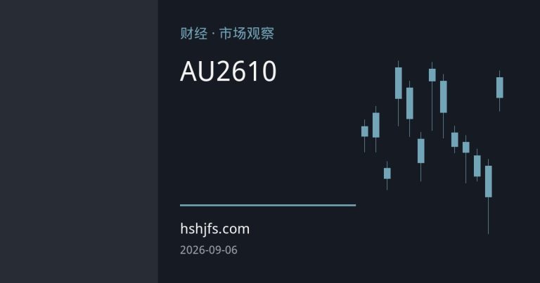黄金期货交割月持仓调整在即：从AU2610规则看近期金价波动的制度性因素
